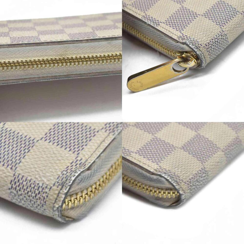 $915 Louis Vuitton Damier Azur Zippy Wallet SD3196 - Picture 4 of 15